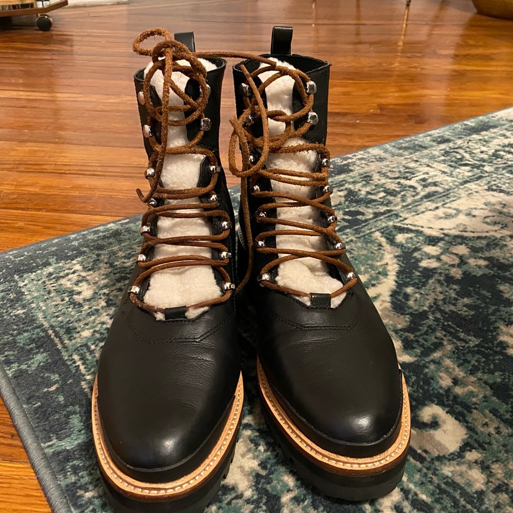 Marc Fisher - Izzie Cold Weather Boots Sherpa lined